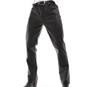 ASOS Faux Leather Pants